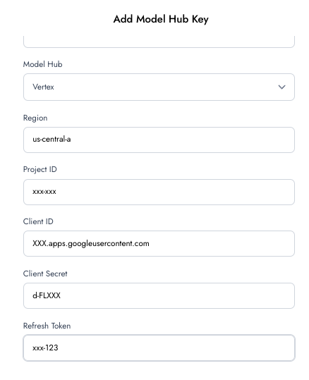 Vertex Hub Config